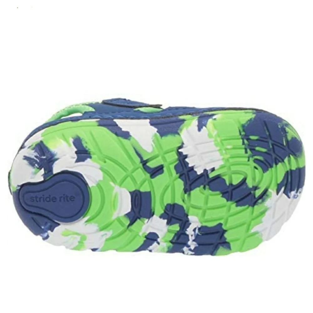 STRIDE RITE KID'S SM SPLASH/BLUESIZE 4W BOYS